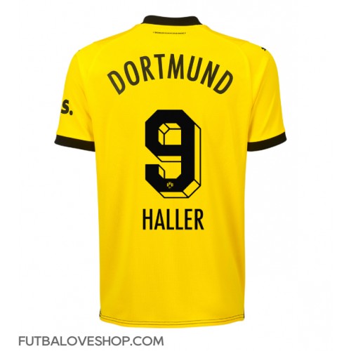 Dres Borussia Dortmund Sebastien Haller #9 Domáci 2023-24 Krátky Rukáv